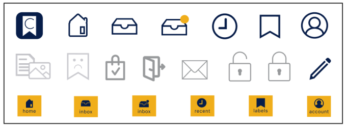 Cache application icons