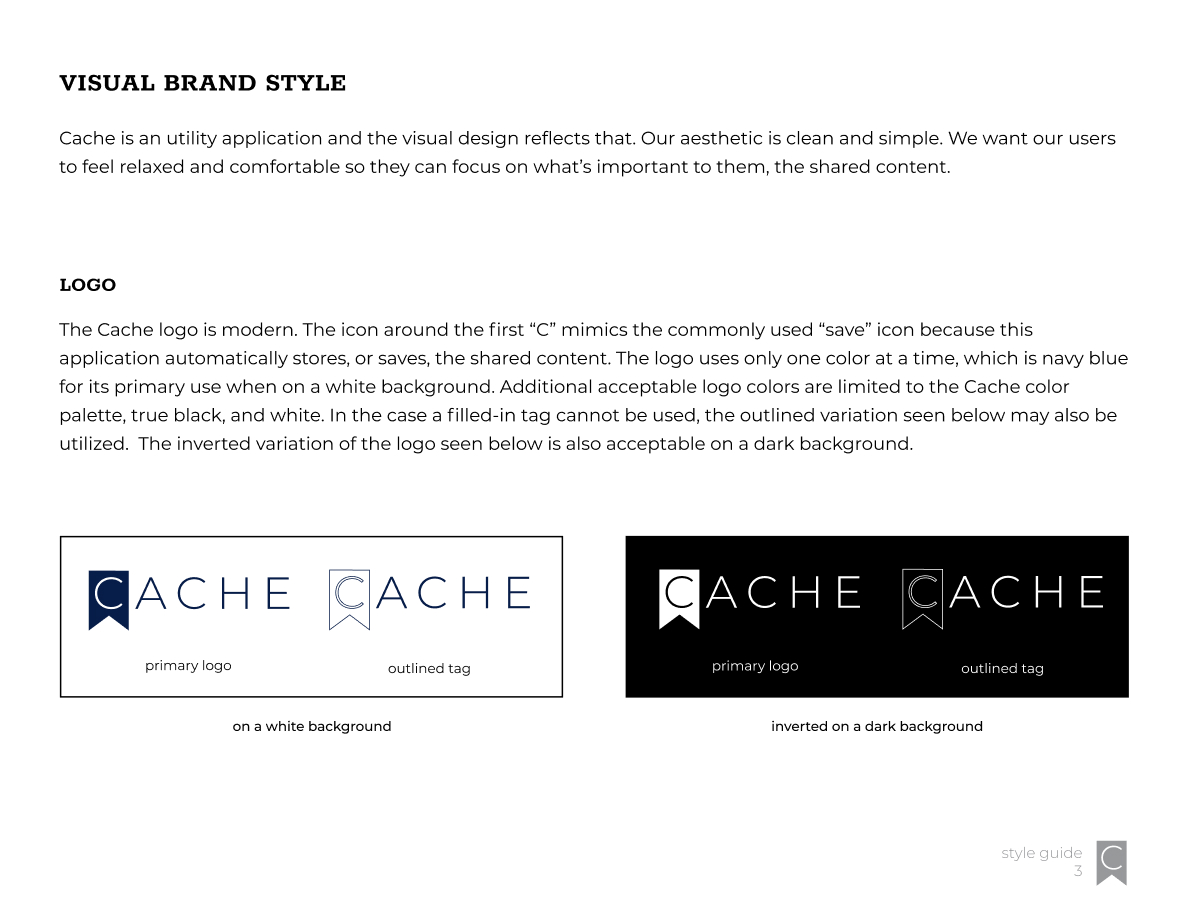 Visual Brand Style: Logo