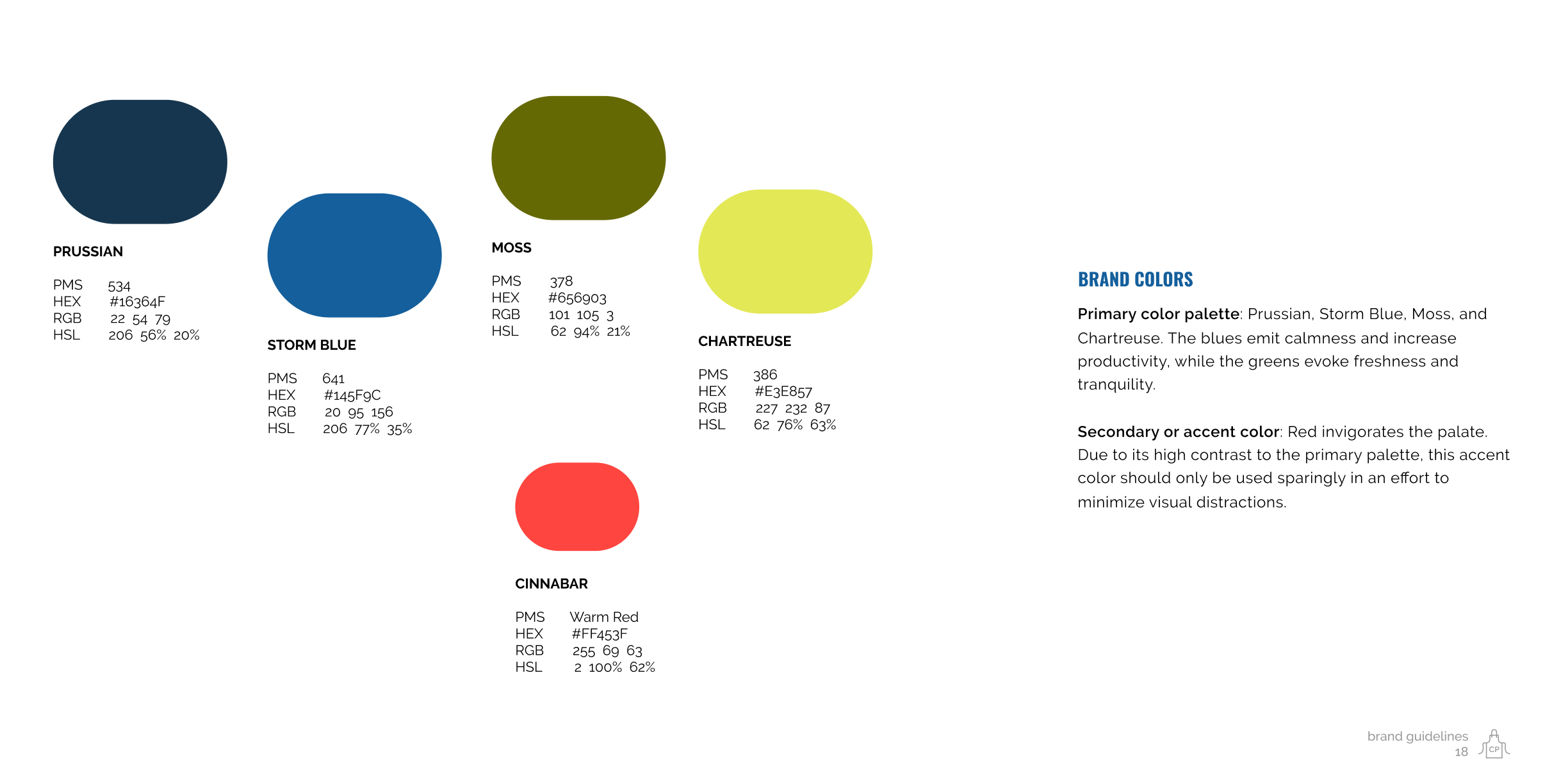 Visual Brand Style: Brand Colors